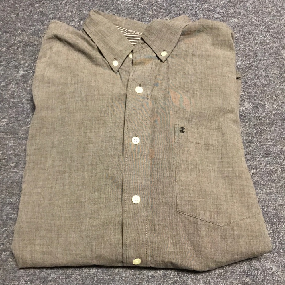EUC Izod dress button down L